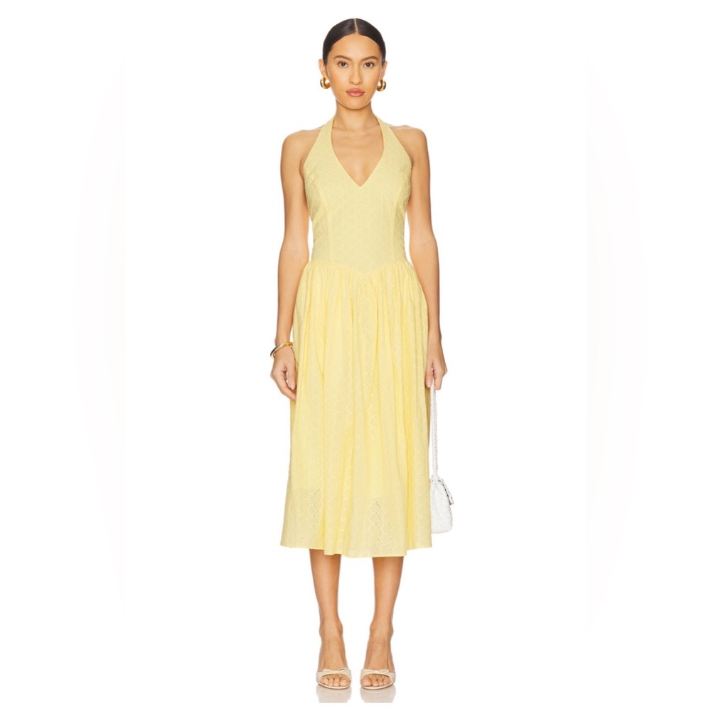 REVOLVE Steve Madden Ressi Dress in Yellow